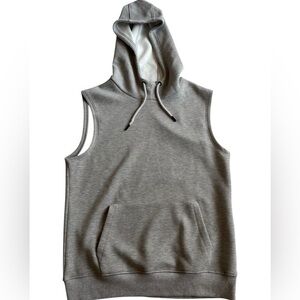 ZYIA Gray Sleeveless Hoodie